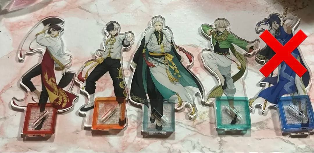 [匿名発送]ウインドブレーカー ウィンブレ 五獣 アクスタ 全種セット