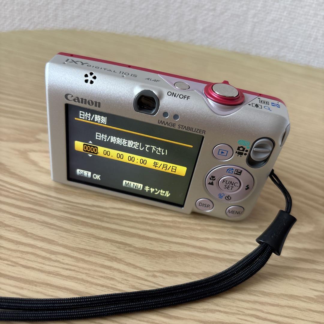 canon IXY DIGITAL 110 IS デジカメ ピンク