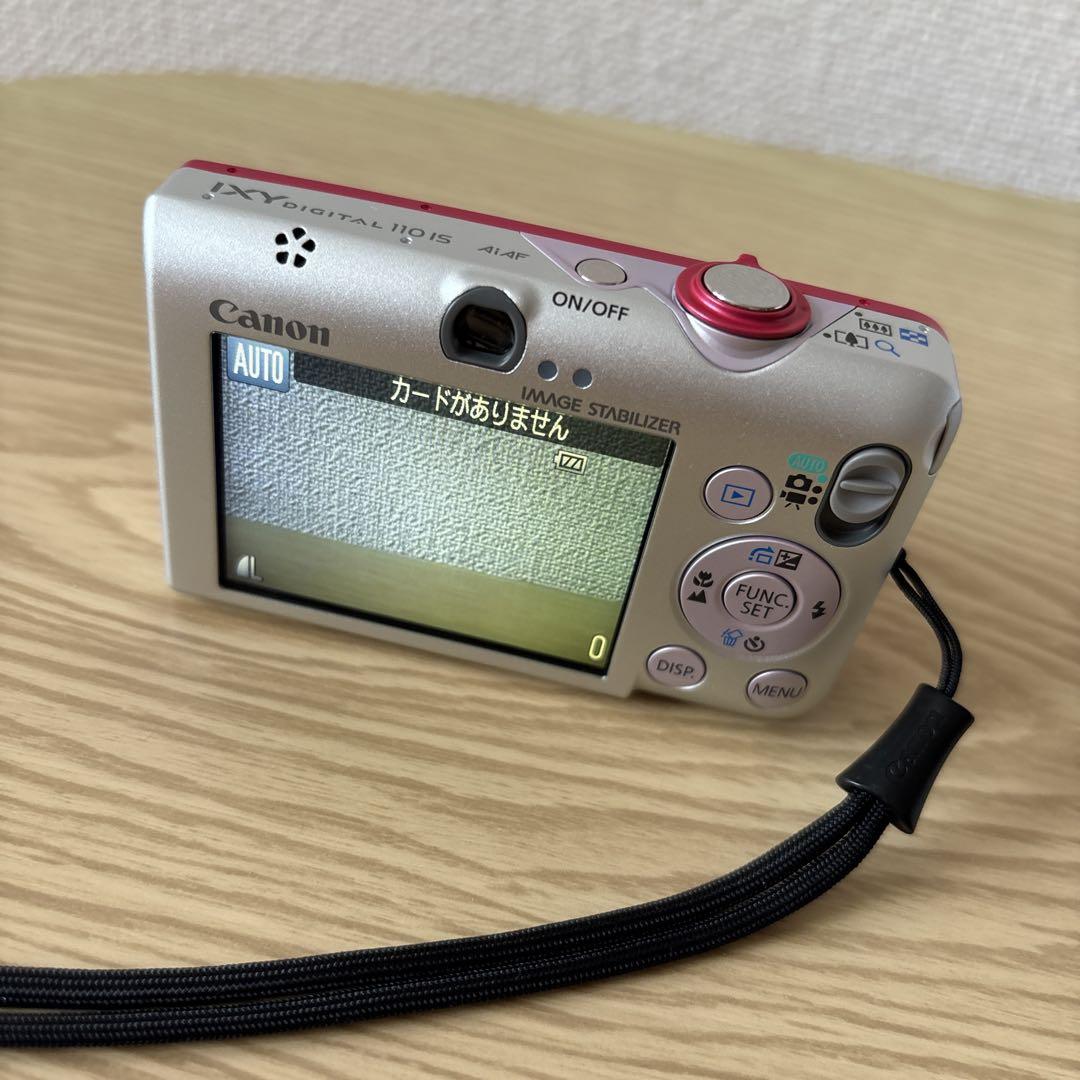 canon IXY DIGITAL 110 IS デジカメ ピンク