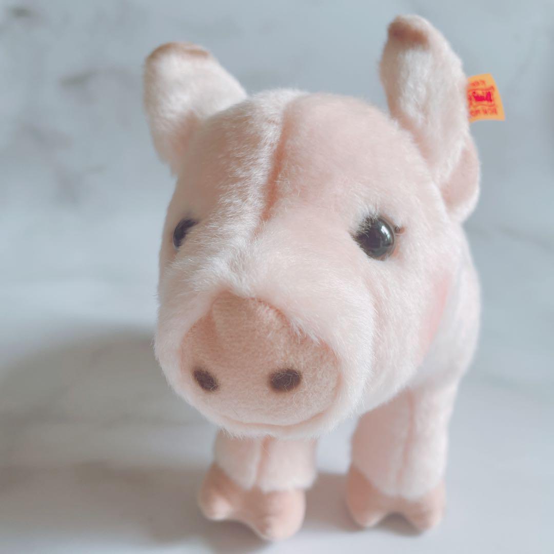 幸せを運びます❤️シュタイフ ぬいぐるみ 仔ブタのシシー 30cm キッズ