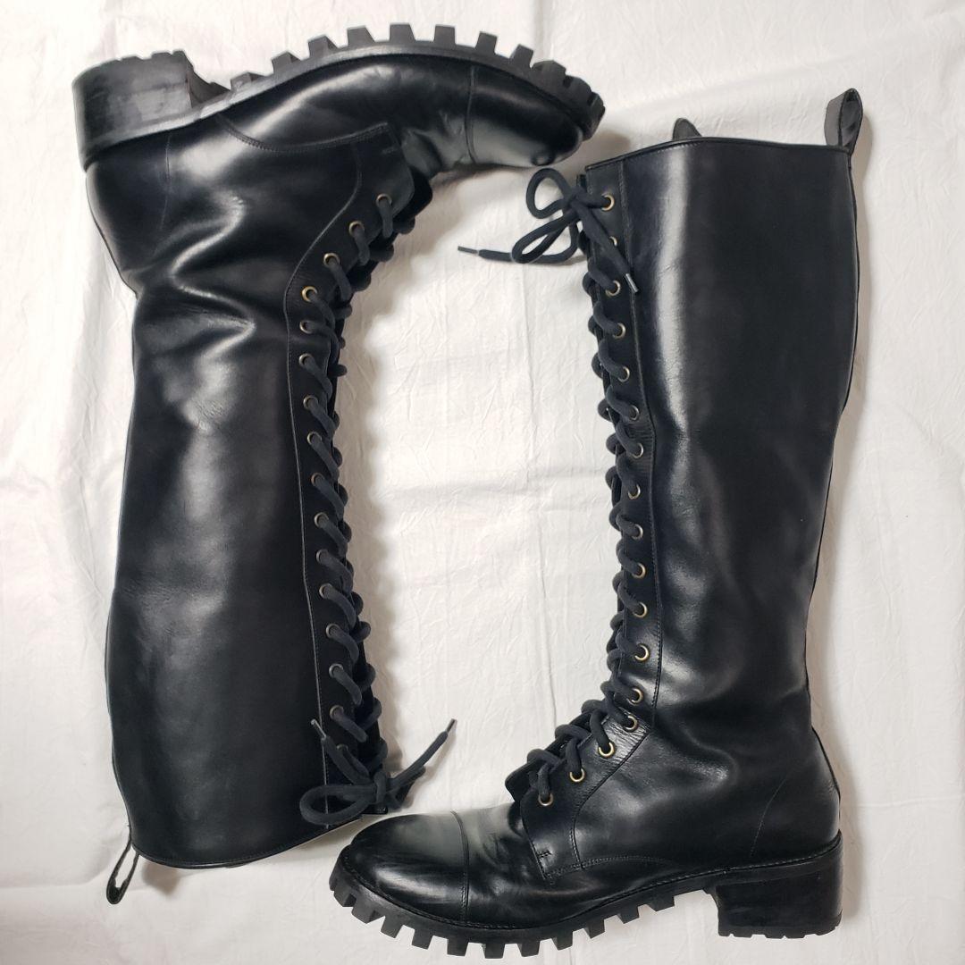 【希少】Alexander McQueen レースアップロングブーツ 【希少】Alexander McQueen レースアップロングブーツ