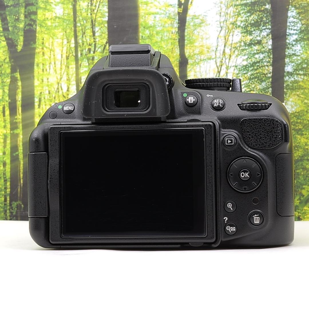 スマホ転送OK☆Nikon D5200一眼レフ☆高画質一眼レフ