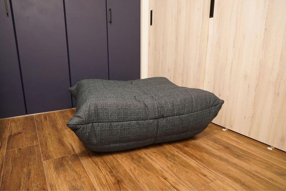 【新品】ligne roset トーゴ 1P+パフ 正規品 最高級ランク生地