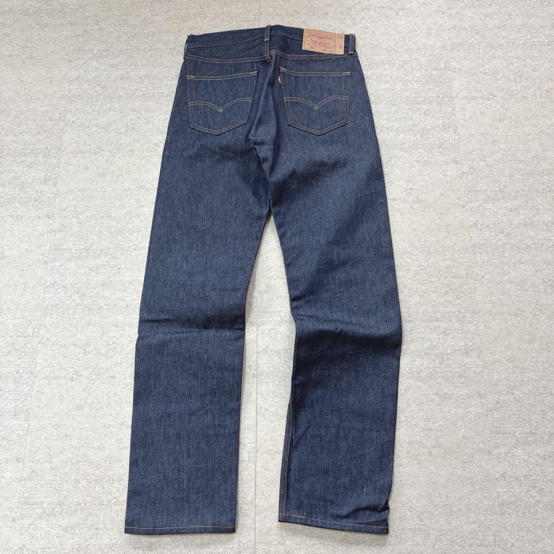 新品 貴重 濃紺 Levis リーバイス501 メキシコ製 W32 リジット
