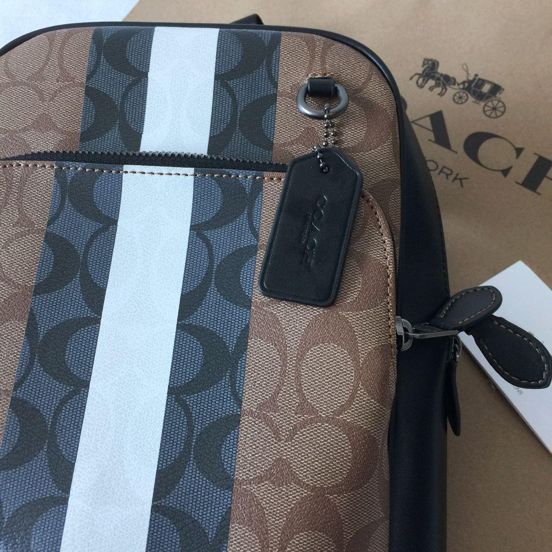◆新品◆COACHバッグ C3229 ボディーバッグ メンズショルダーバッグ