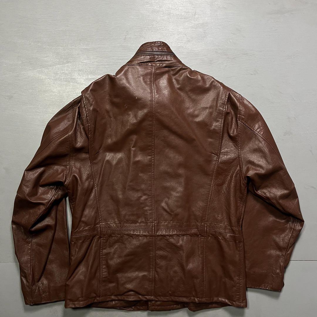 vintage レザージャケット　M-65 本革　オールレザー　イングランド製