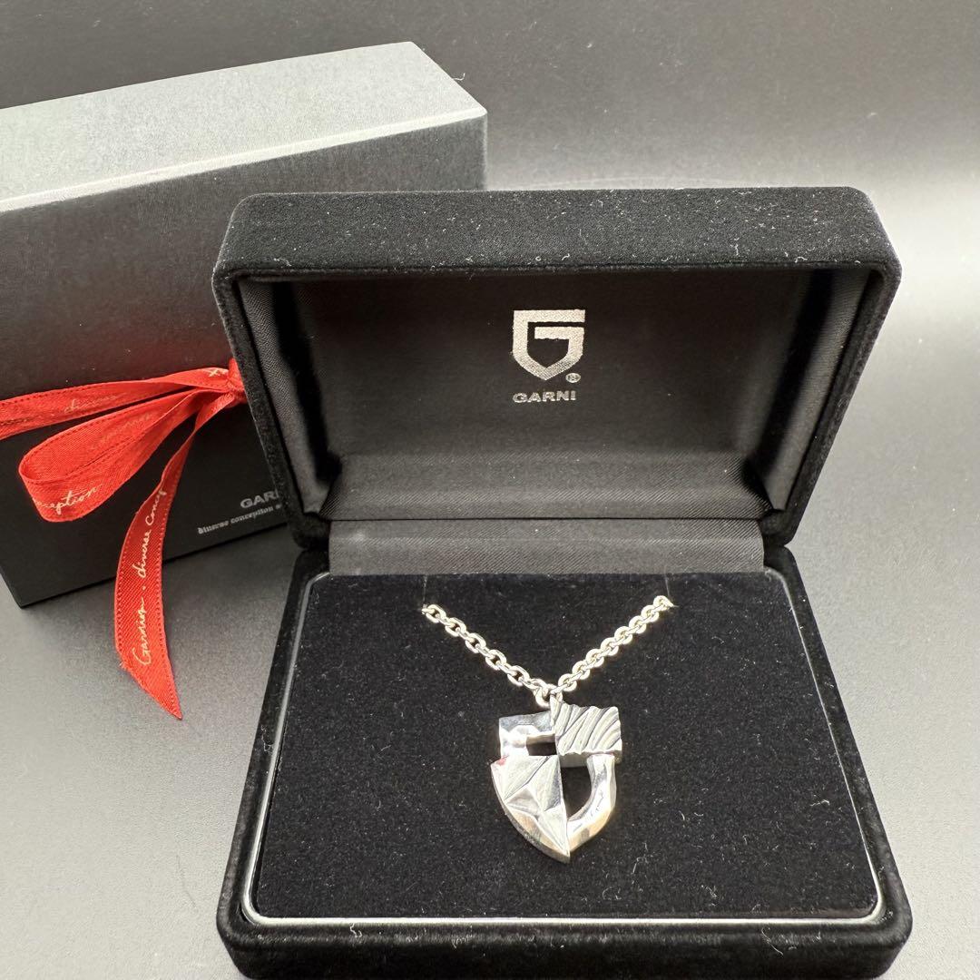 ◆【極美品】 GARNI ガルニ 廃番 Union Shield Pendant