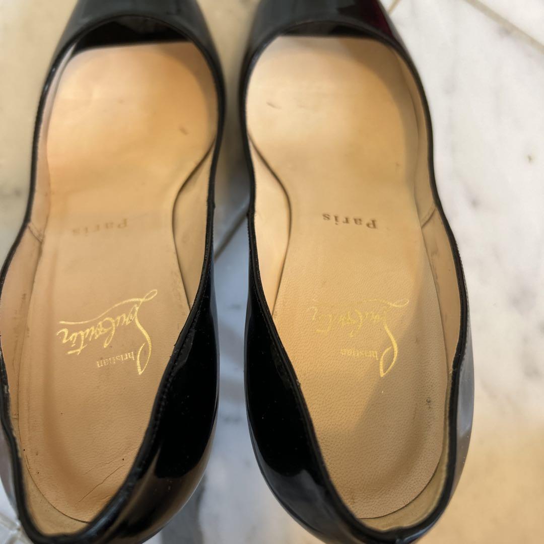 ★【中古】クリスチャンルブタン　パンプス　36,1/2
