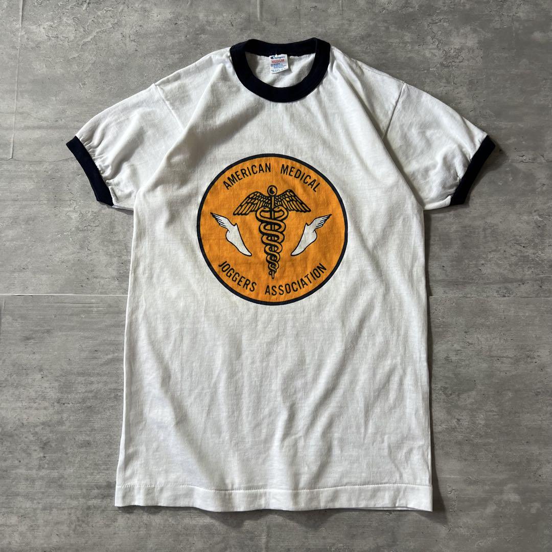 80年代 Champion AMAA ヴィンテージリンガーTシャツ USA製