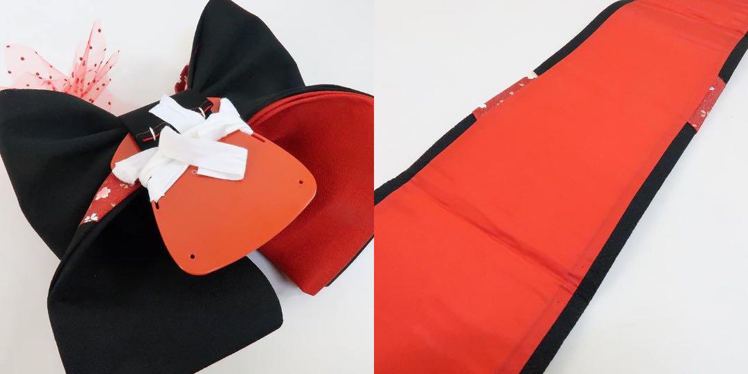 専用✺美品 七五三 ７歳 付け帯 女の子 子供着物 11`