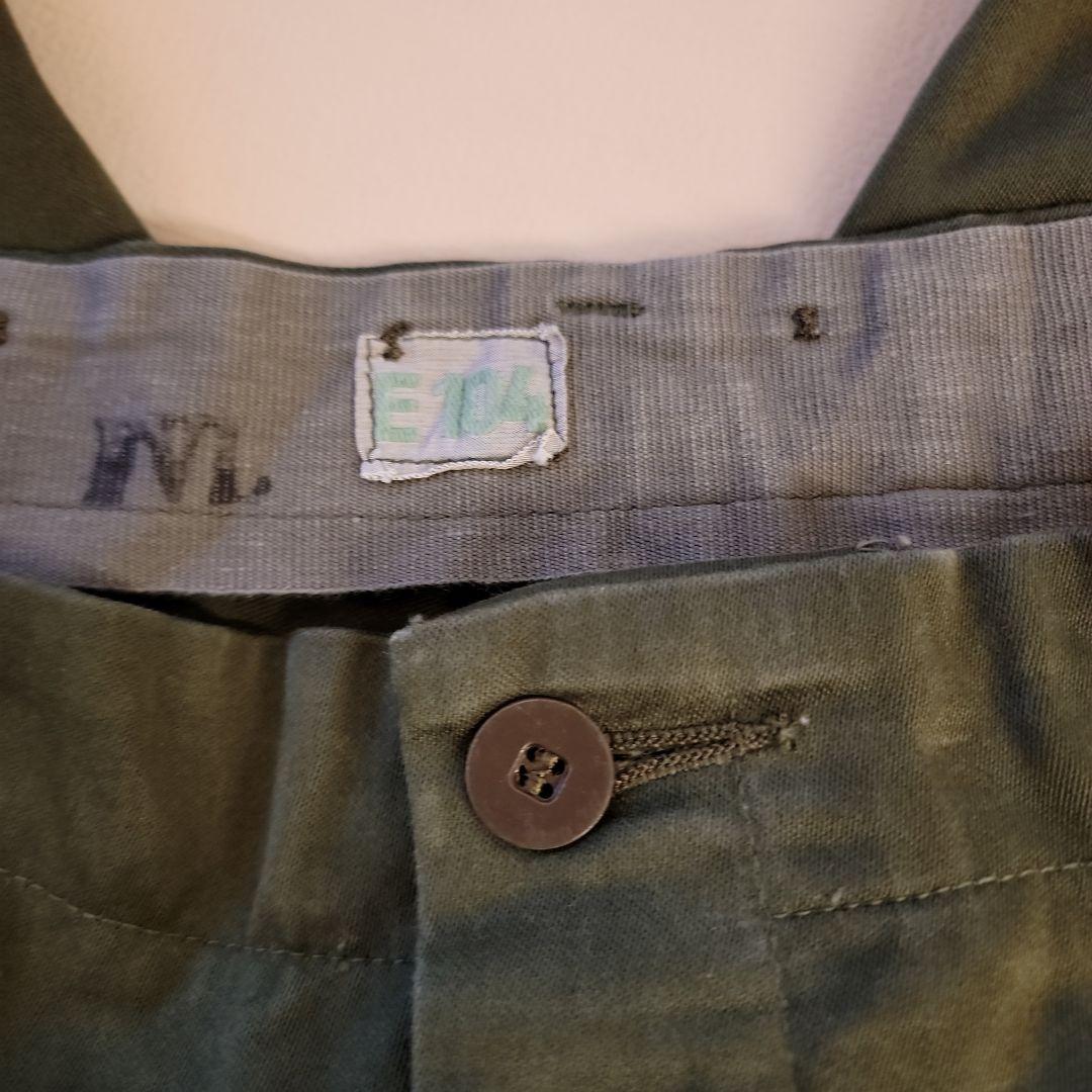 スウェーデン軍　m59 カーゴパンツ　前期型