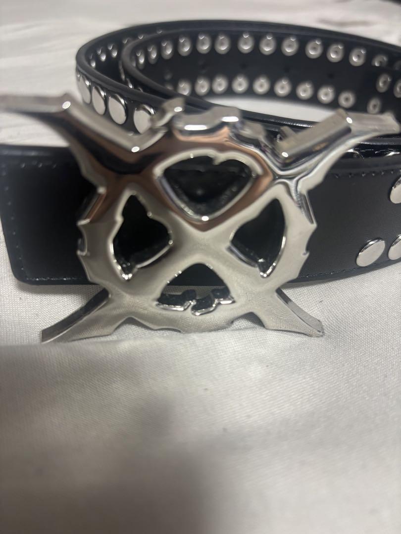 studs belt スタッズベルト　弾丸ベルト　opium kencarson studs belt スタッズベルト 弾丸ベルト opium kencarson - メルカリ