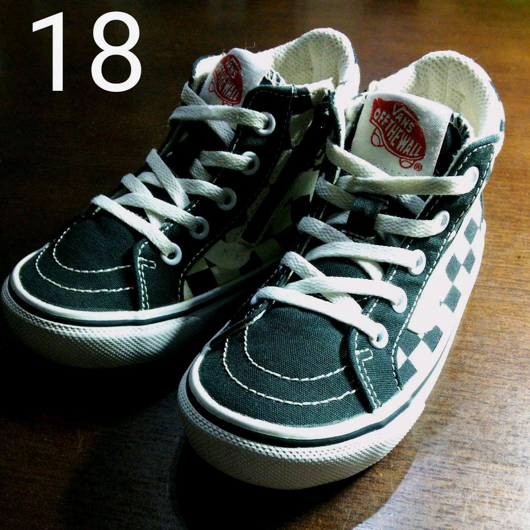 値下げ中！】VANS バンズ ハイカット スニーカー チェッカー