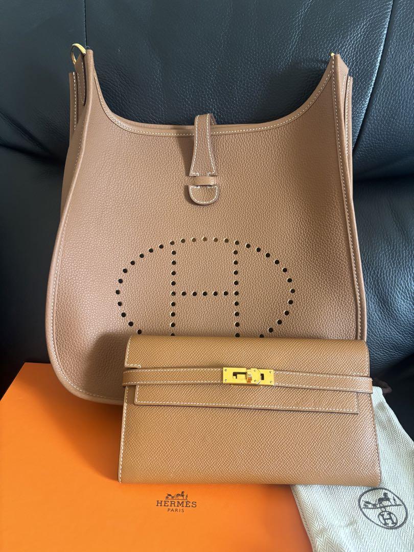 【入手困難！】HERMES エブリン29 ゴールド✖️ゴールド