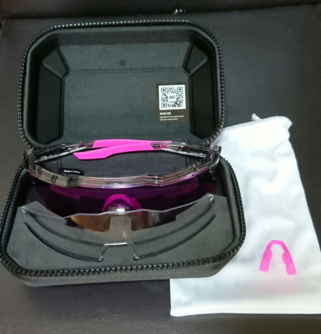 100% サングラス speedcraft tokyo night SPEEDCRAFT® XS - Tokyo Night - Purple Multilayer Mirror Lens