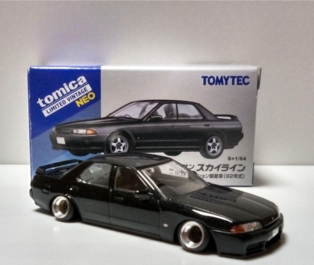 トミカリミテッドヴィンテージ スカイライン R32 BBS 深リムアルミ ドリ車