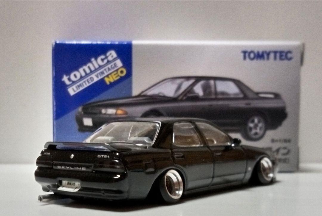 トミカリミテッドヴィンテージ スカイライン R32 BBS 深リムアルミ ドリ車