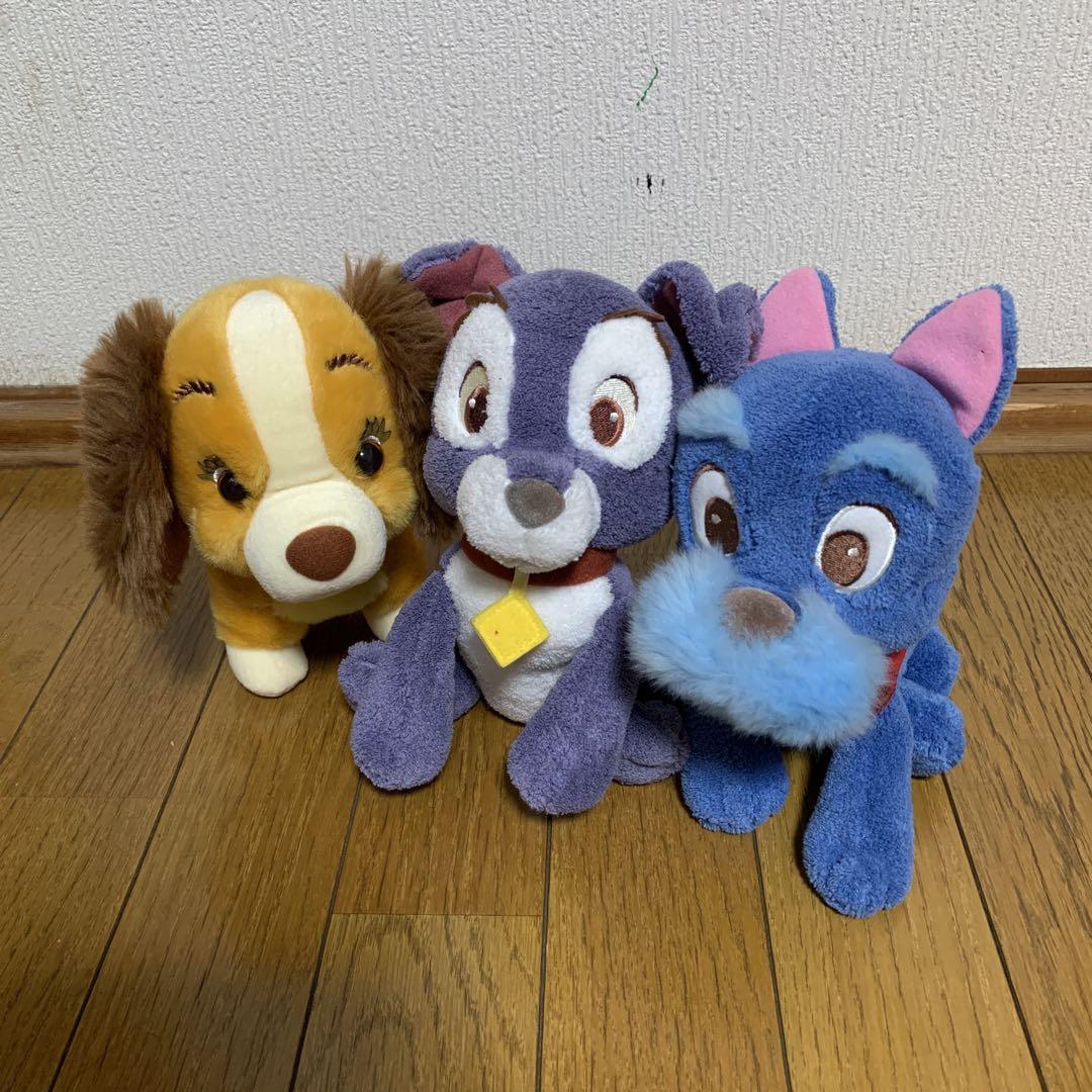 ディズニー わんわん物語 ぬいぐるみセット - メルカリ