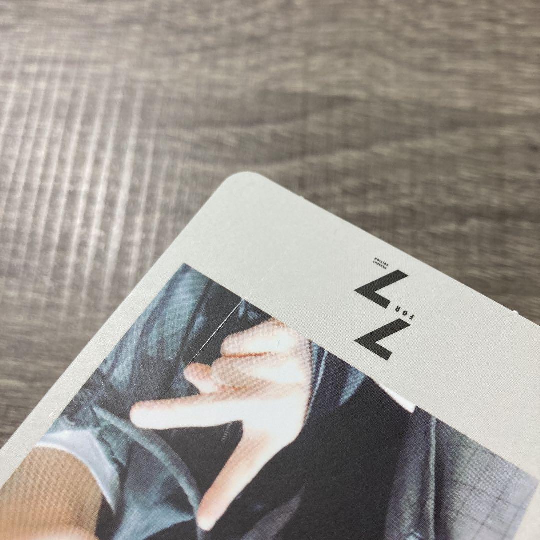 GOT7 7 for 7 セカンドプレス マーク ユギョム ユニットトレカ