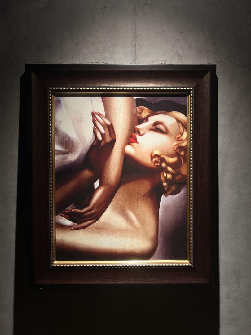美品　Tamara de Lempicka【眠る人】