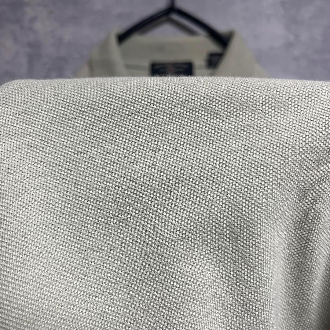 No.1640 VINTAGE 古着 半袖シャツ ハーフジップ ストライプ柄