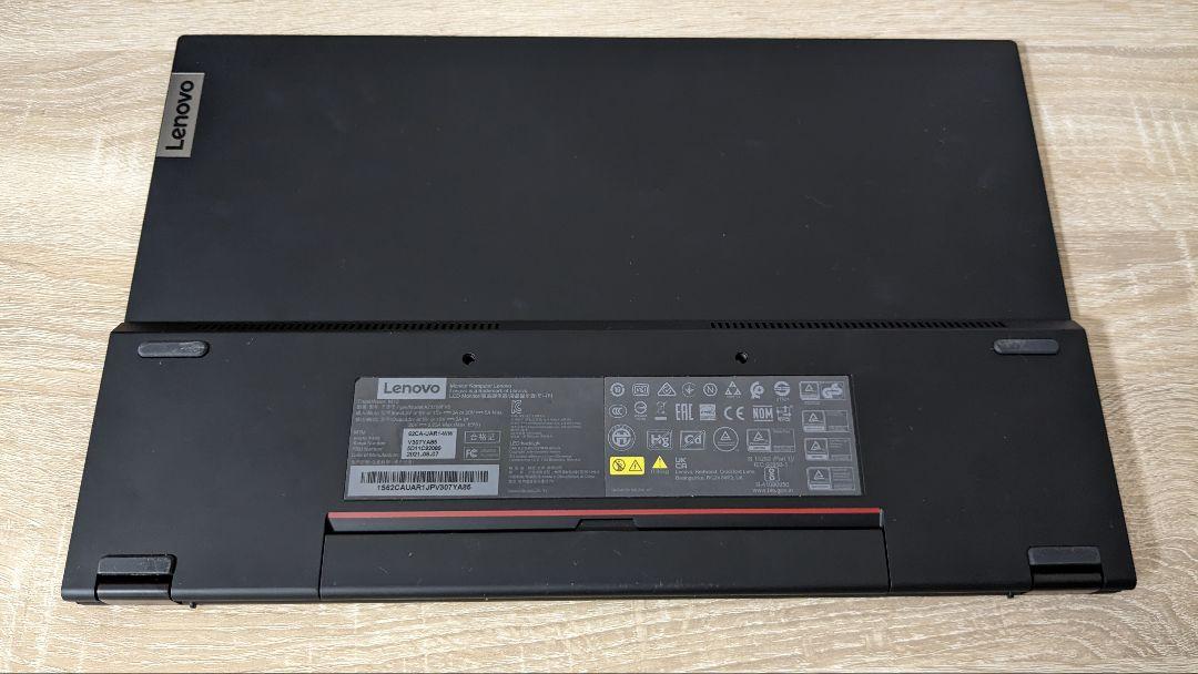 Lenovo ThinkVision M15 ポータブルモニター