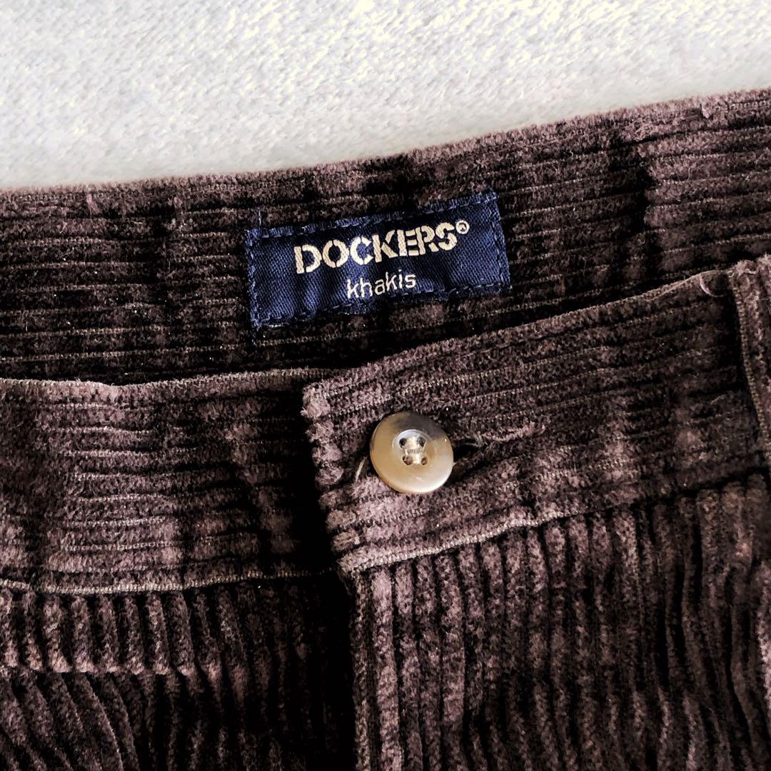 パンツ 90s DOCKERS corduroy 2tuck pants