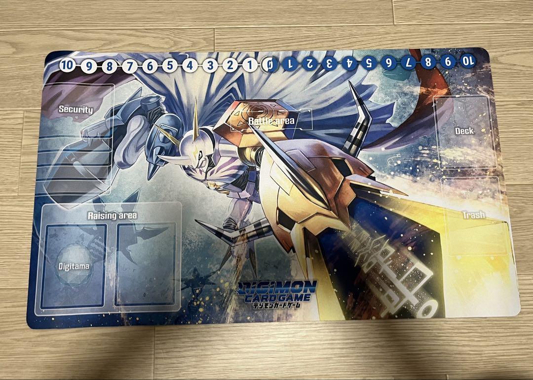 デジモンカード プレイマット オメガモン - メルカリ