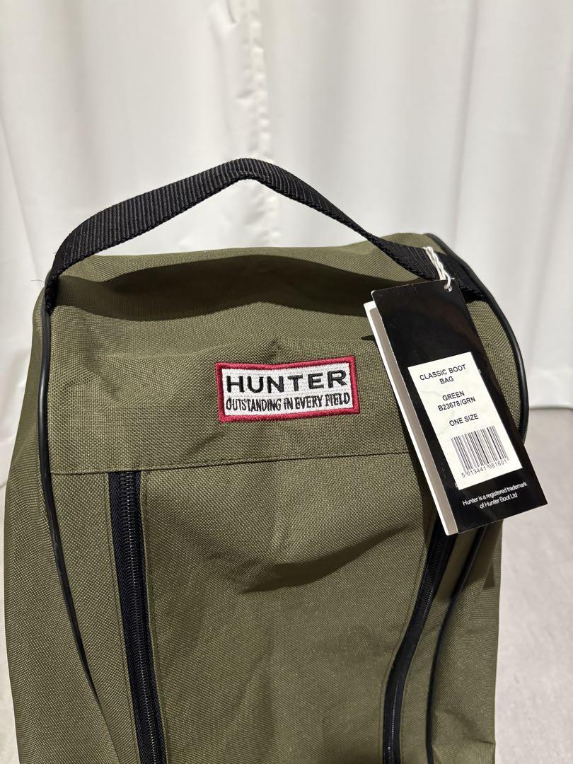 廃盤品 HUNTERハンターレインブーツケース カーキ ブラック 長靴