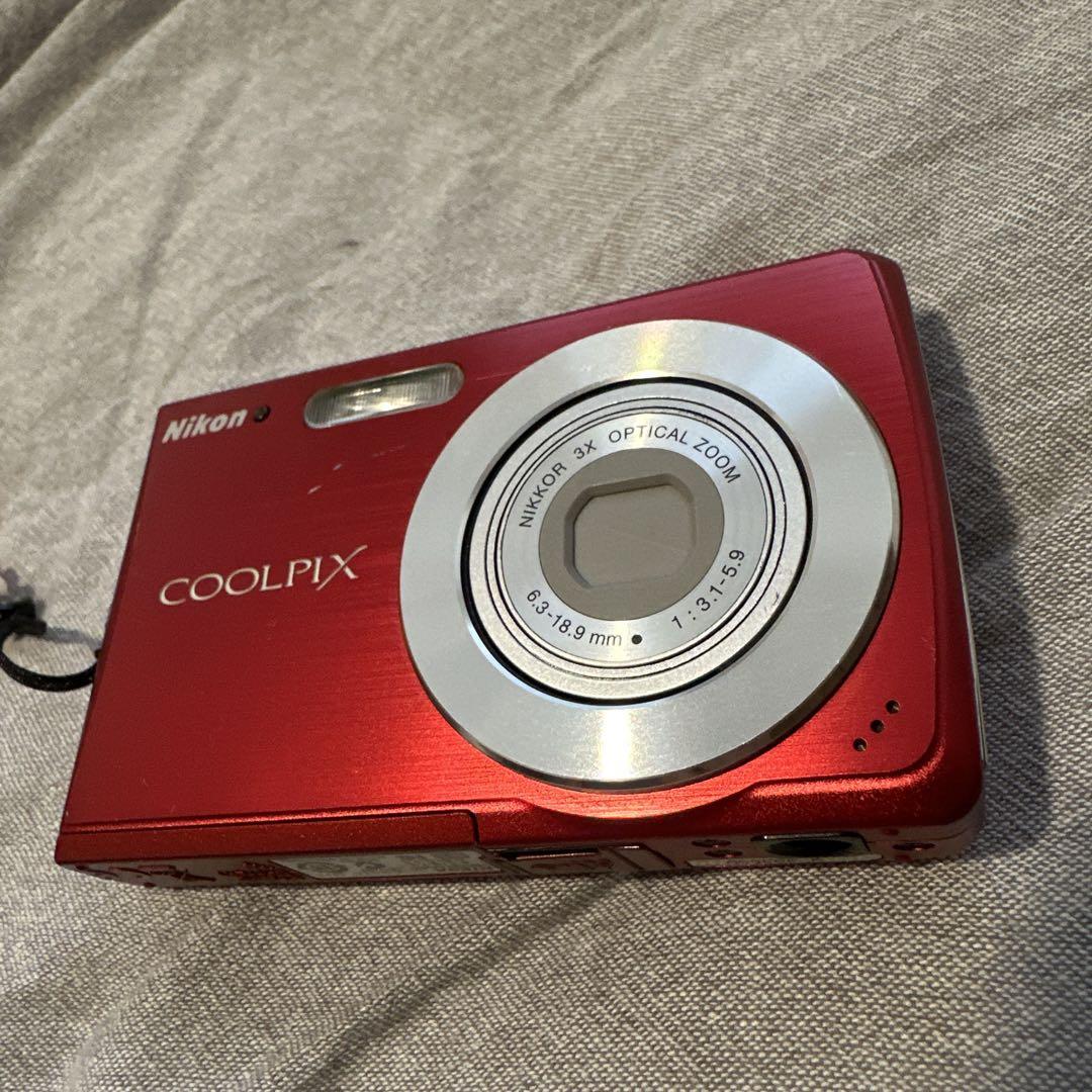 【動作確認済み】Nikon COOLPIX S200 デジタルカメラ レッド