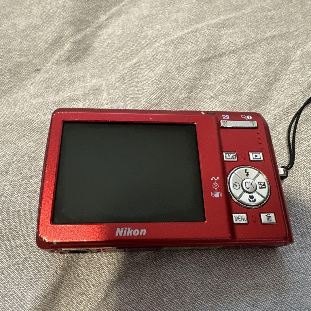 【動作確認済み】Nikon COOLPIX S200 デジタルカメラ レッド