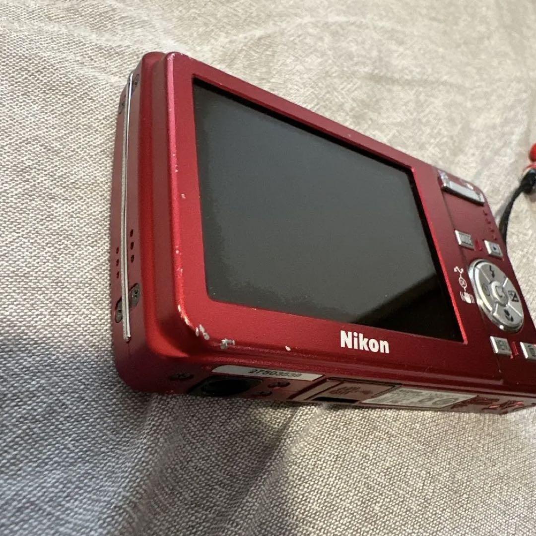 【動作確認済み】Nikon COOLPIX S200 デジタルカメラ レッド