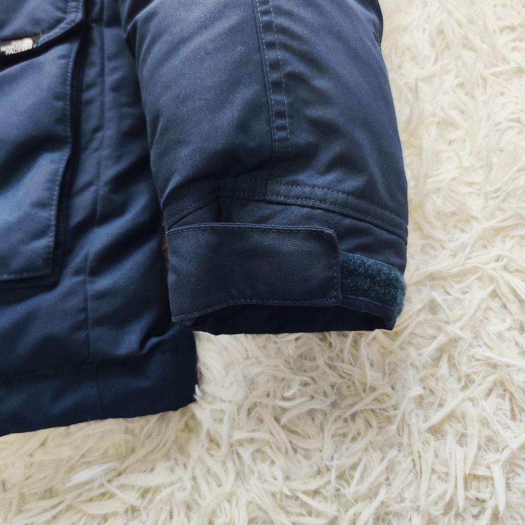 【人気】ノースフェイス★ダウンジャケット Mサイズ 刺繍ロゴワンポイント