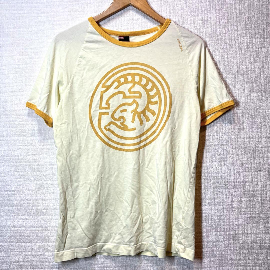90' DIESEL made in italy スモーキーピンクTシャツ - メルカリ