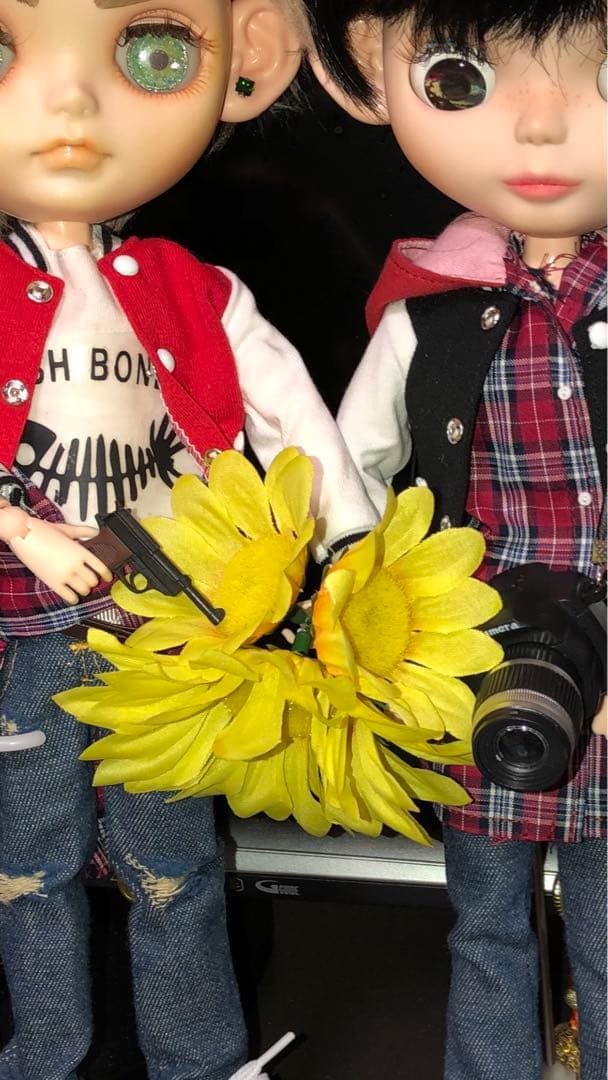 Ash-Eijiペアやや傷や汚れあり