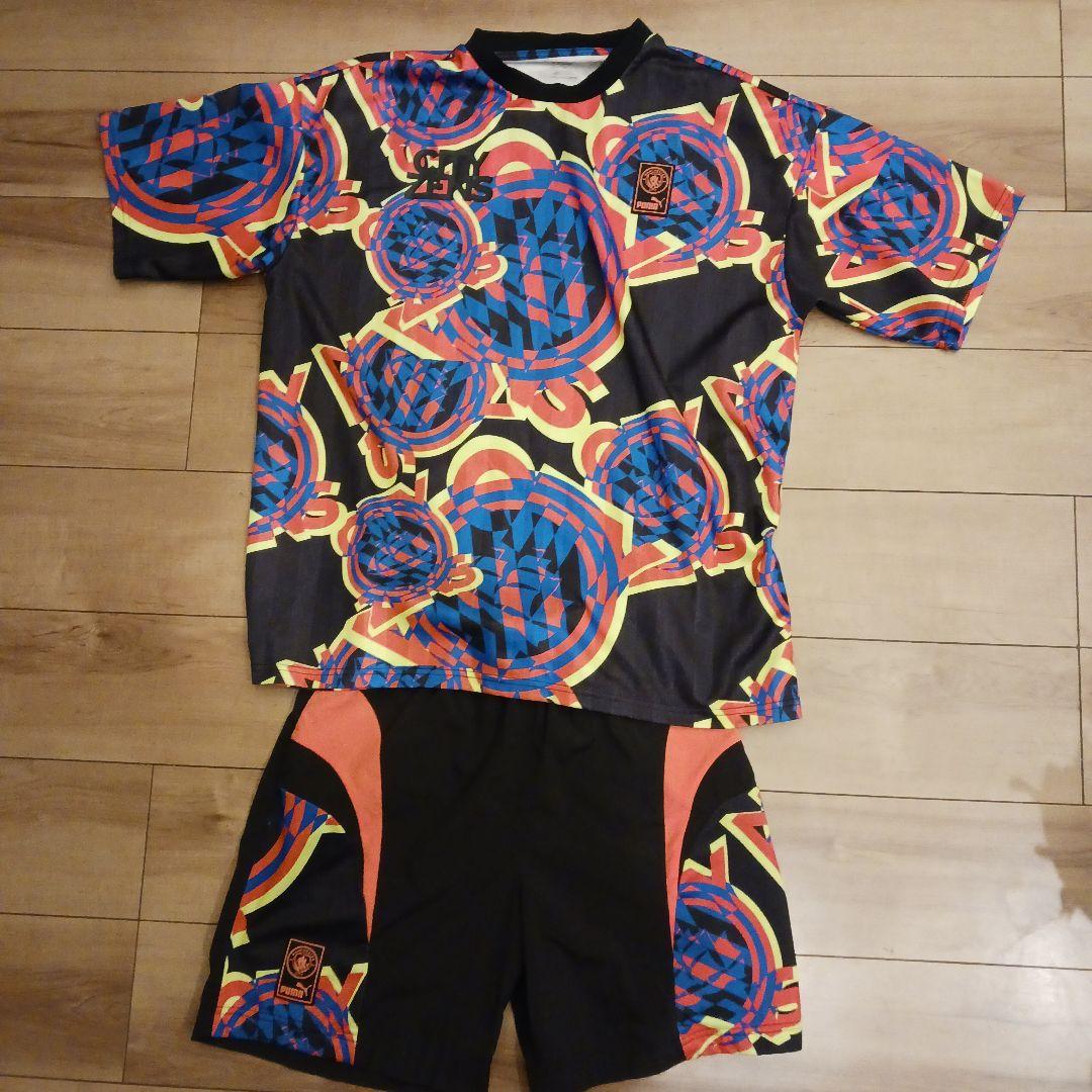 マンチェスターシティ FTBLNRGY オールオーバー　セットアップ☆美品☆