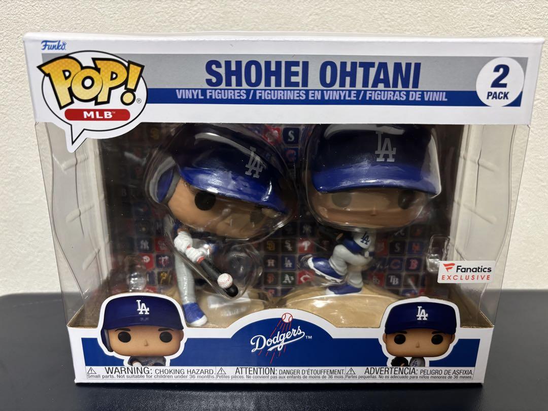 【正規品】大谷翔平 Funko pop Two-Pack ファンコ ポップ！大谷翔平 (ドジャース） MLB 2体セット
