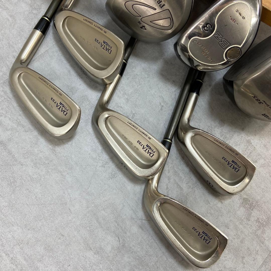 PRGR　プーマ　レディースゴルフ9本セット　カーボン　L　右　キャディバッグ