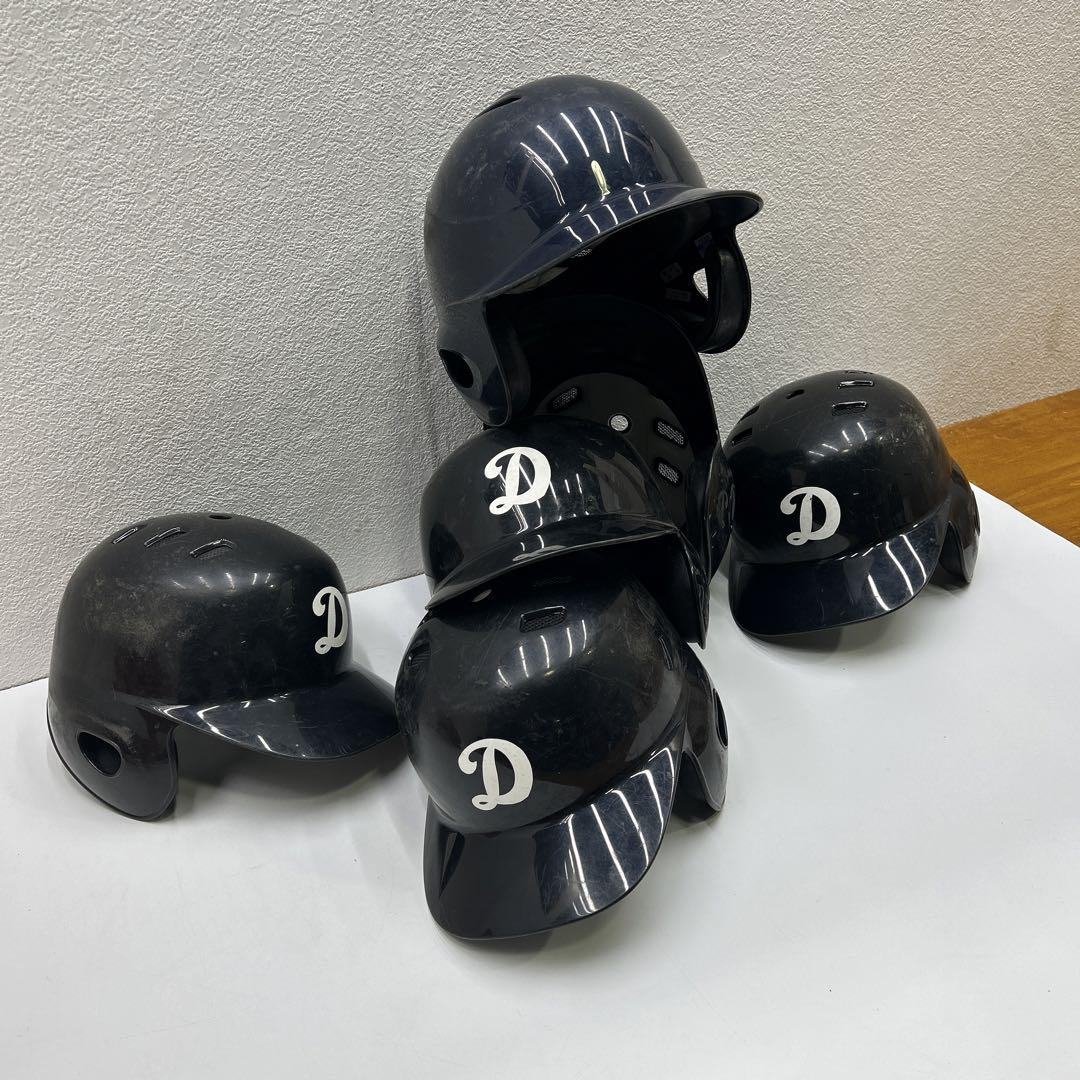 ミズノ 軟式用ヘルメット 6個セット L×4,O,Mサイズ
