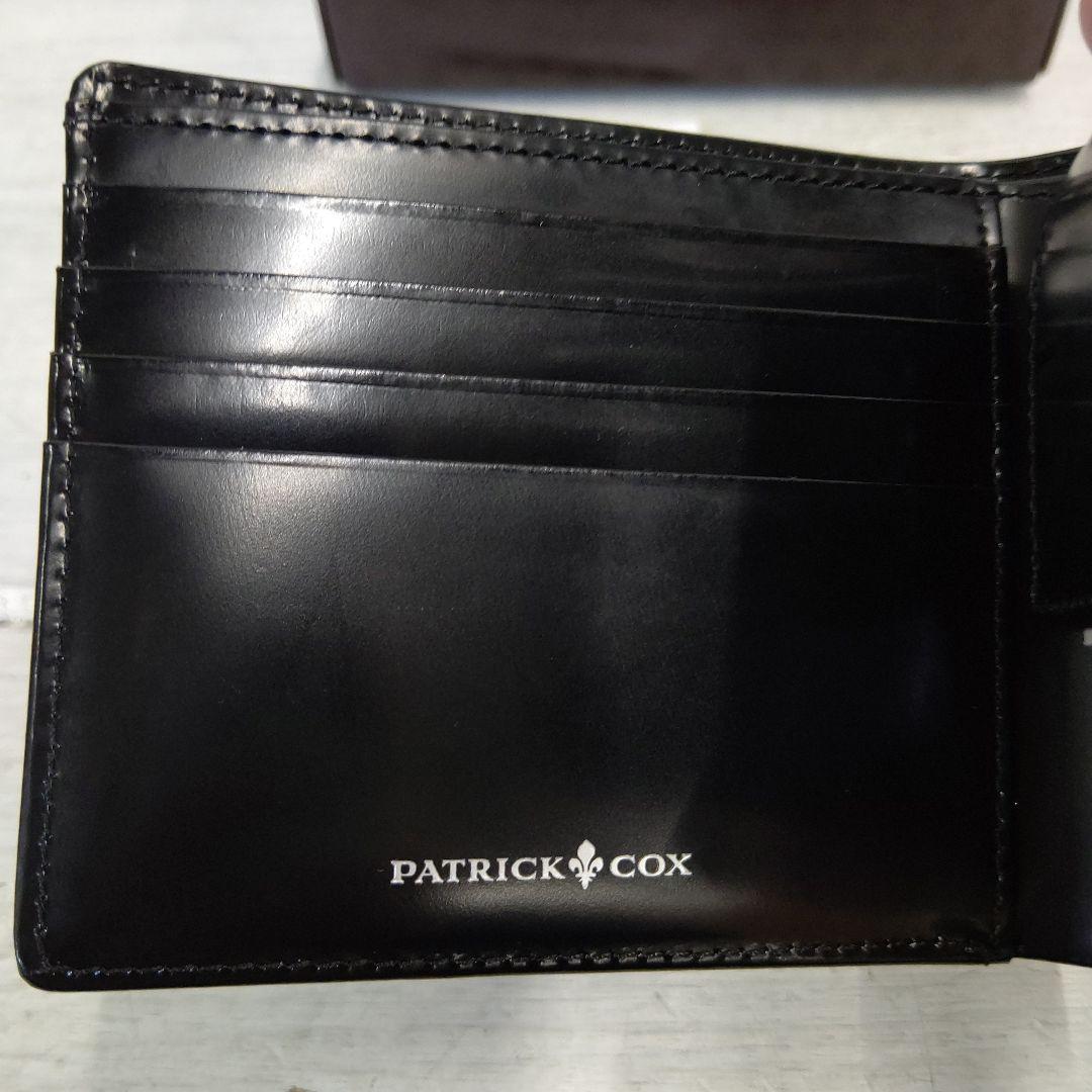PATRICK COX 二つ折り財布 エンボス加工 牛革