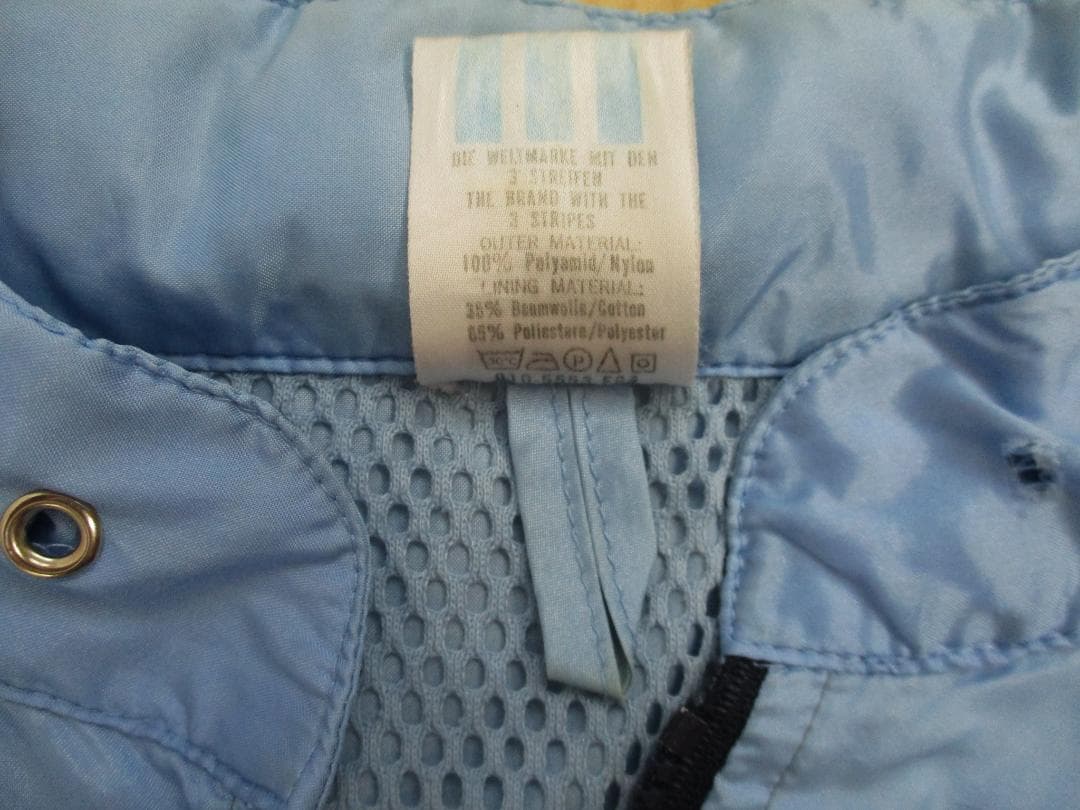 アディダス 80'sヴィンテージ＜台湾製 ナイロンジャケット＞M2223s