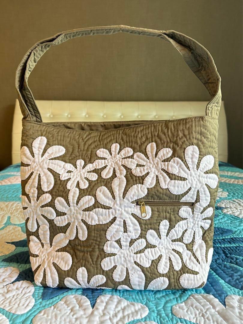＜正規品＞♡バンビバッグ♡幻の人気商品♡ アーミーグリーン♡ハワイアンキルト