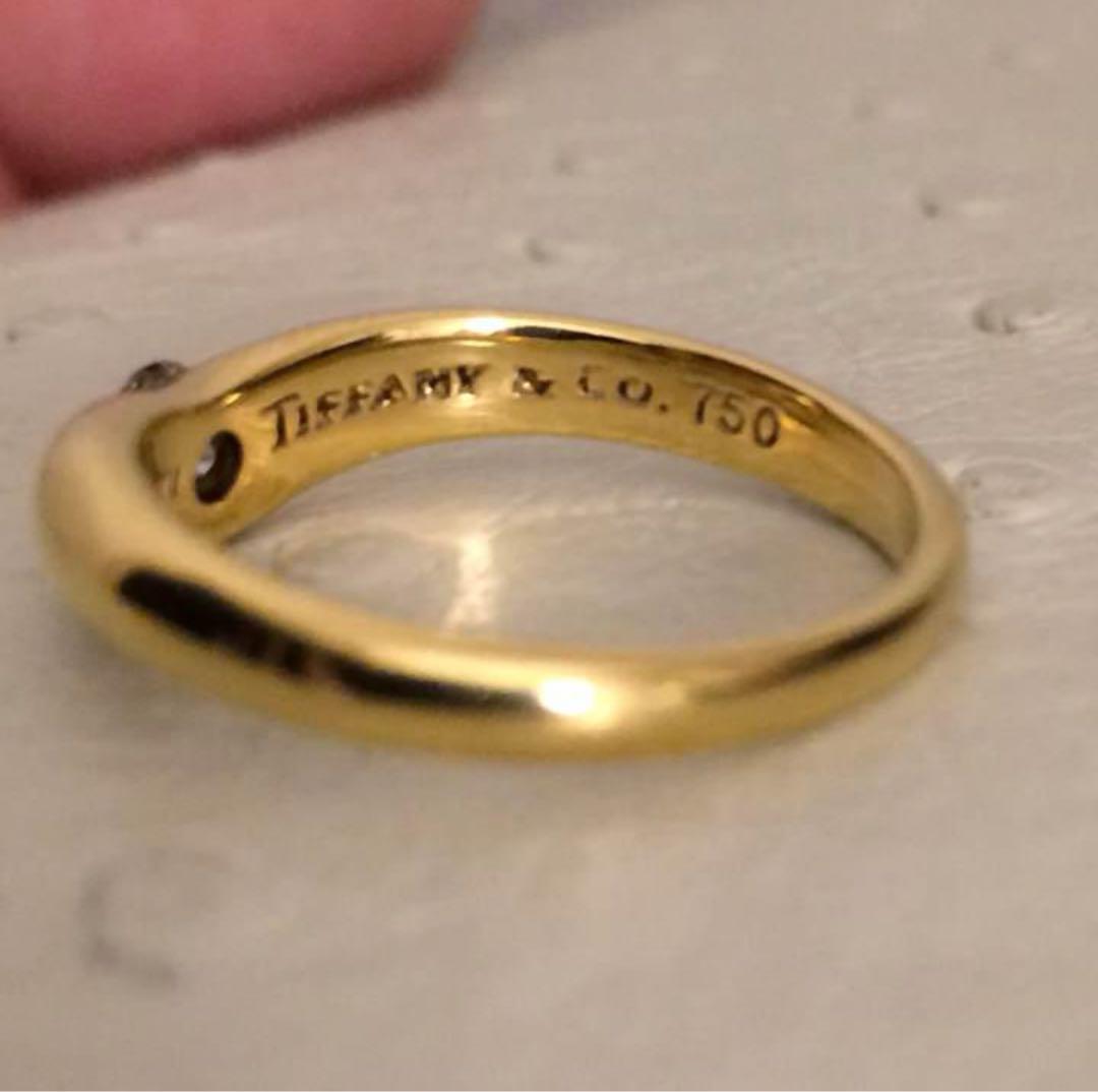 Tiffany & Co. 750ゴールド ダイヤモンドリング　18k
