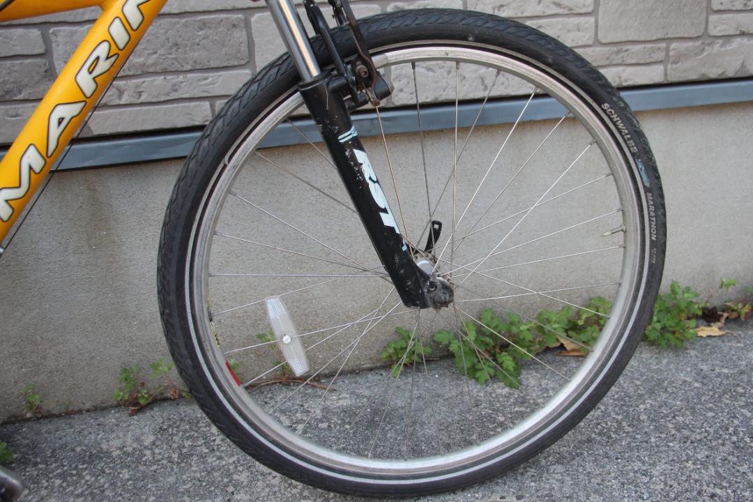 引き取り限定マリーン本格的ダウンヒルMTBアルパイントレイル