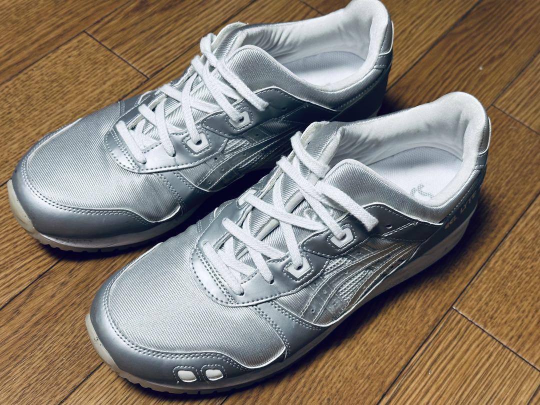 完売品❗️ASICSアシックススニーカーGEL-LYTE III シルバー28cm