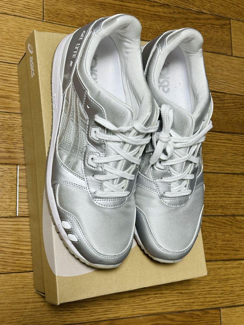 完売品❗️ASICSアシックススニーカーGEL-LYTE III シルバー28cm