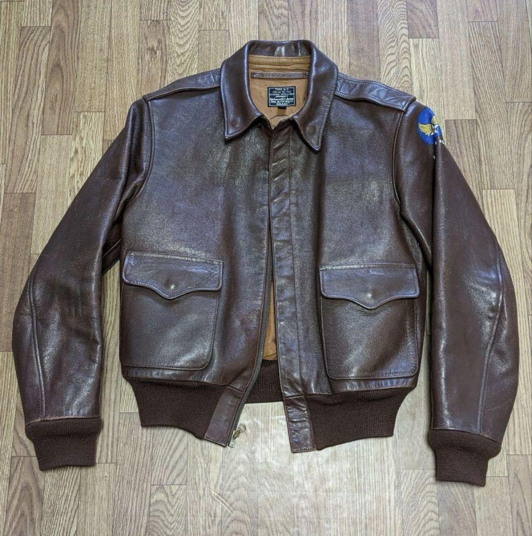 旧マッコイ A-2 フライトジャケット Size:36 旧マッコイ A-2 フライトジャケット Size:36