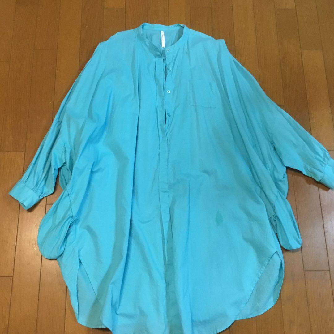 【美品】オーバーサイズ ロングシャツ　フリーサイズ