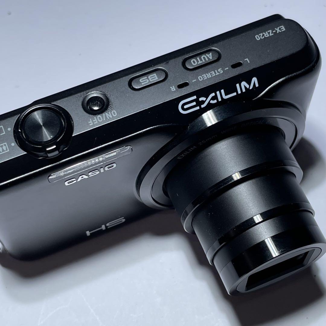 CASIO EX-ZR20 黒色 コンパクトデジタルカメラ