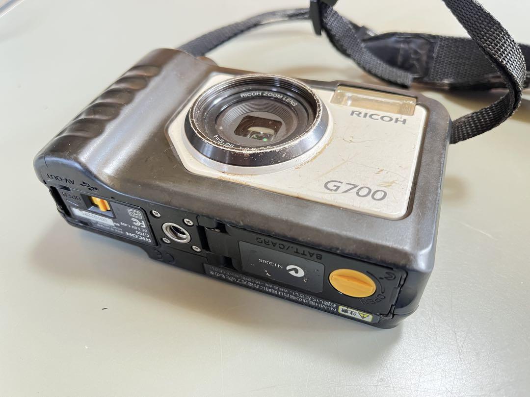 RICOH G700 コンパクトデジタルカメラ 中古使用感有り保管品
